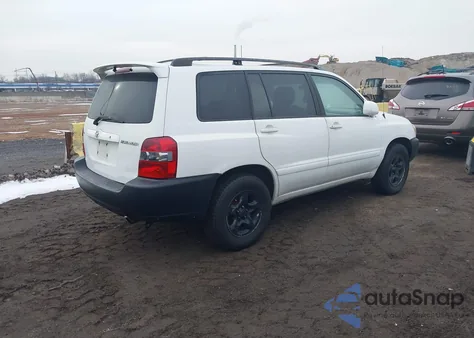 2004 Toyota Highlander from USA, damaged, VIN JTEDD21A540097769